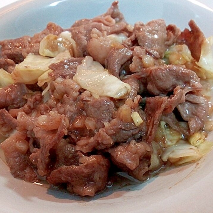 バリ旨焼肉のたれで 牛バラカルビー野菜炒め レシピ 作り方 By ぷ みぃまま 楽天レシピ